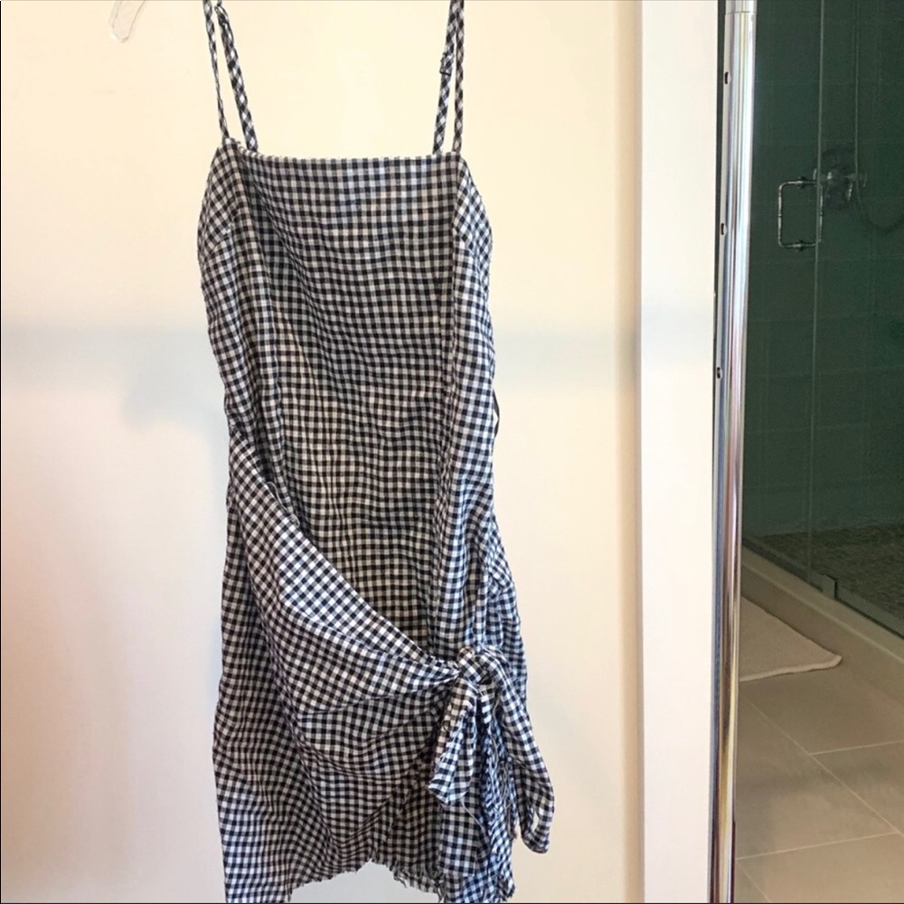 Princess Polly Check Print Dress